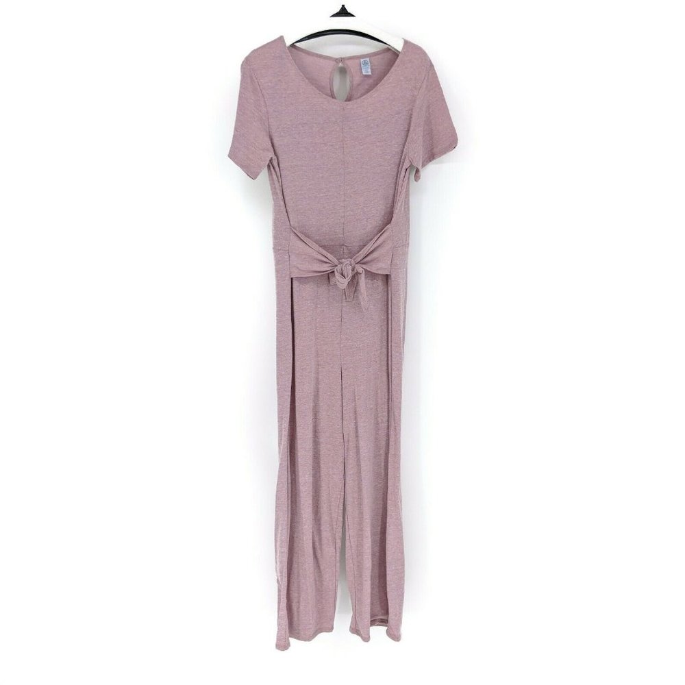 Alternative Mauve Pink Tie Waist Jumpsuit XL